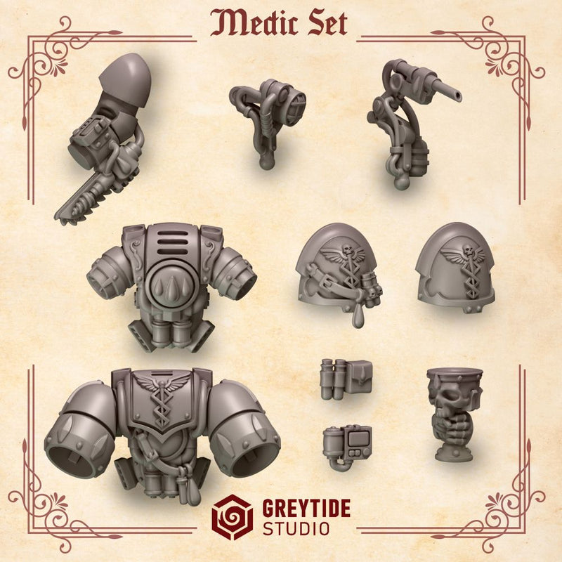 Crimson Lords Medic Set