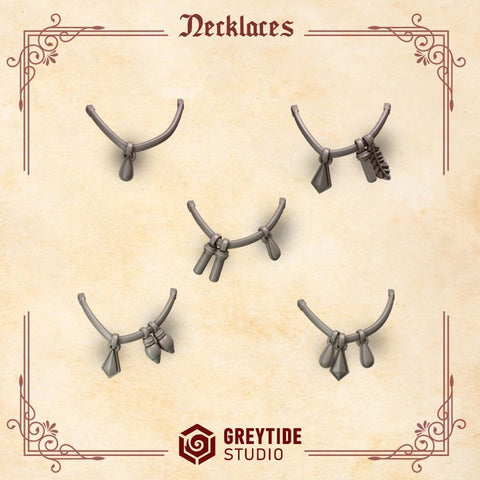 Crimson Lords Necklaces Decoration