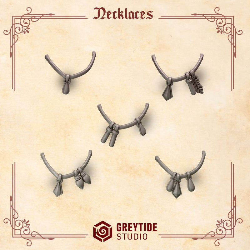 Crimson Lords Necklaces Decoration