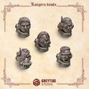 Crimson Lords Ranger Heads
