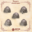 Crimson Lords Ranger Shoulder Pads