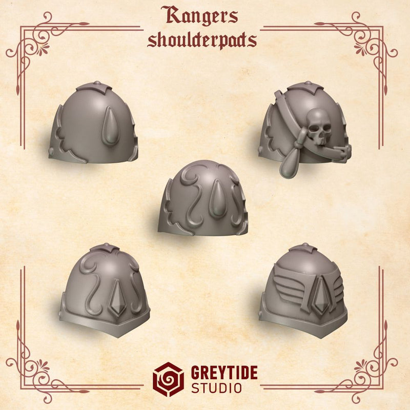 Crimson Lords Ranger Shoulder Pads