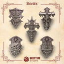 Crimson Lords Shields