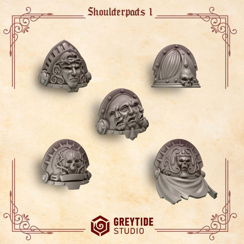 Crimson Lords Shoulder Pads 1