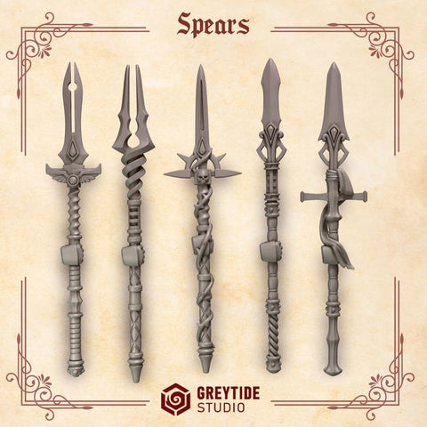 Crimson Lords Spears