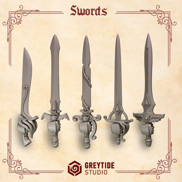 Crimson Lords Swords