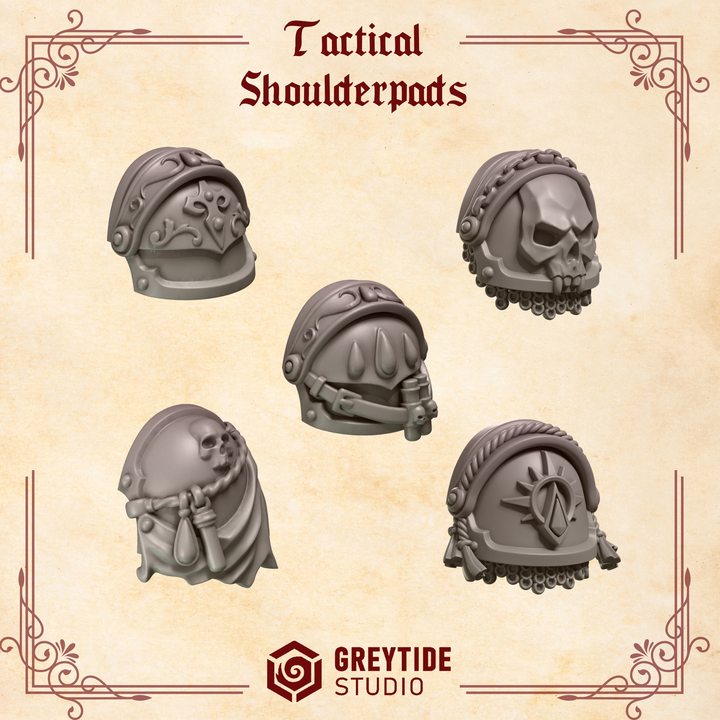 Crimson Lords Tacticals Shoulder Pads