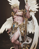 Cherubim Resin Statue - view 6