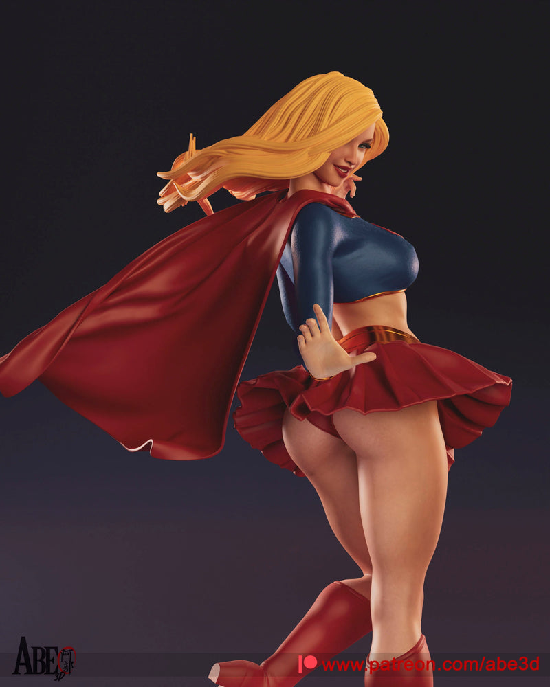 Supergirl Resin Statue - view 1