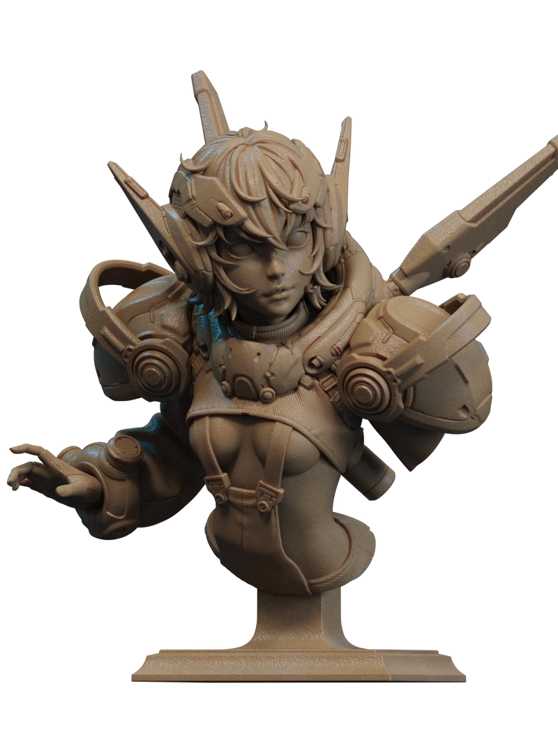 Nillai Resin Bust - view 1