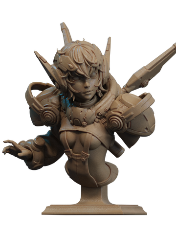 Nillai Resin Bust - view 1
