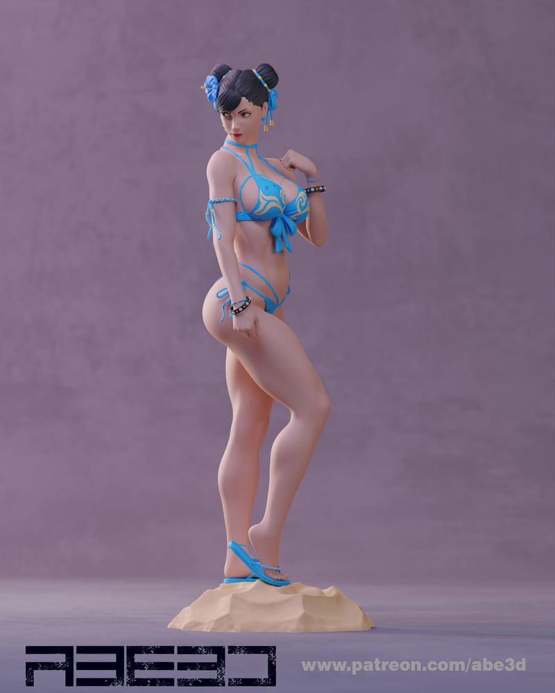 Chun-Li Bikini Resin Statue - view 8