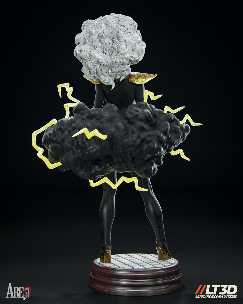 Storm Hellfire Gala Resin Statue - view 5
