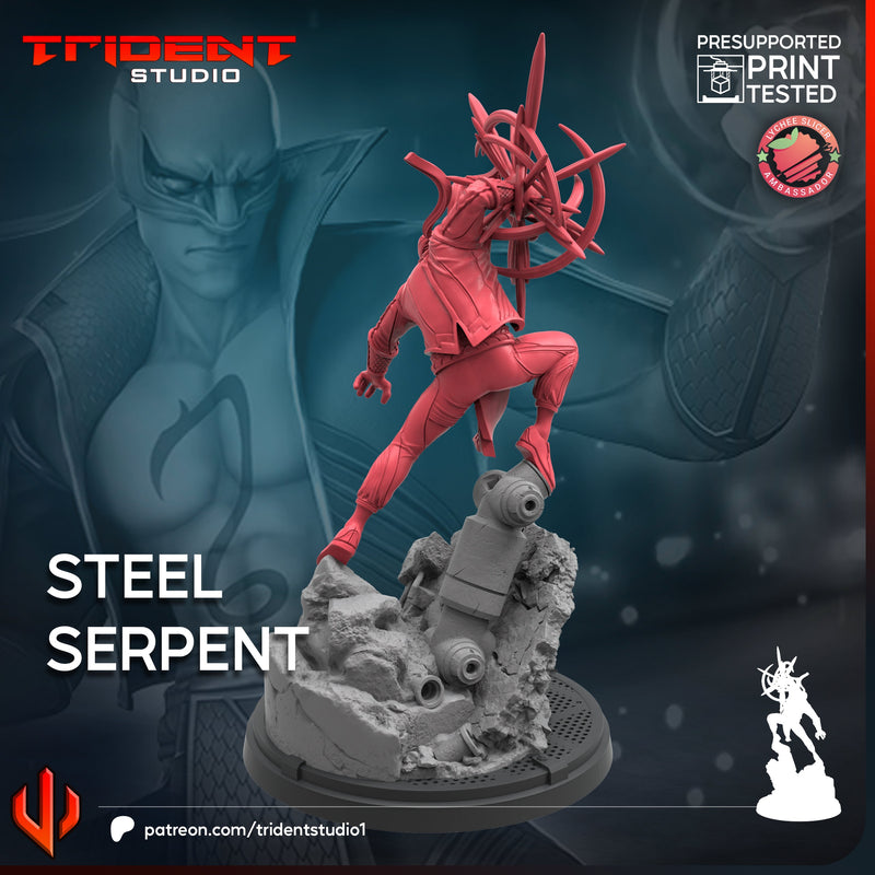 STEEL SERPENT - Marvel MCP-Compatible 40mm Resin Miniature