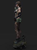 Quiet Resin Statue - view 3