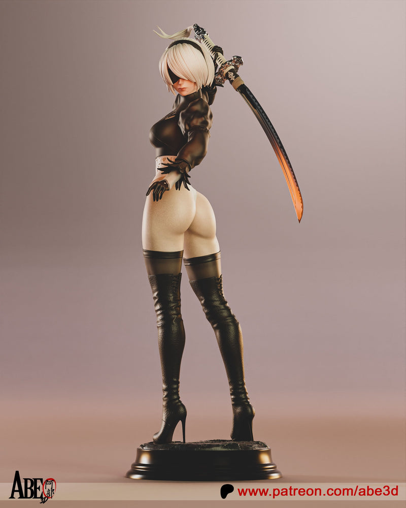 2B YoRHa Resin Statue - view 5