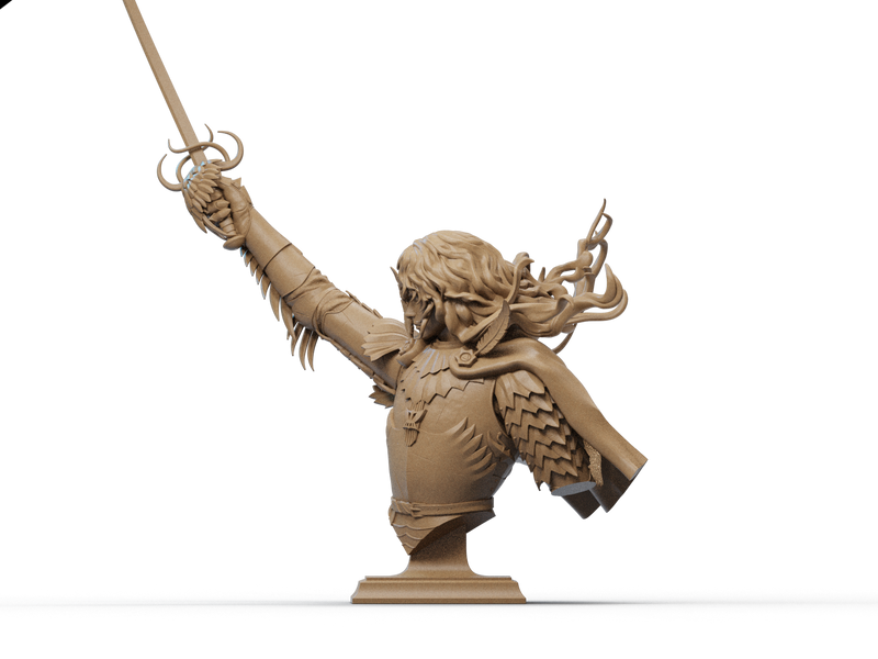 Griffith Resin Bust - view 4