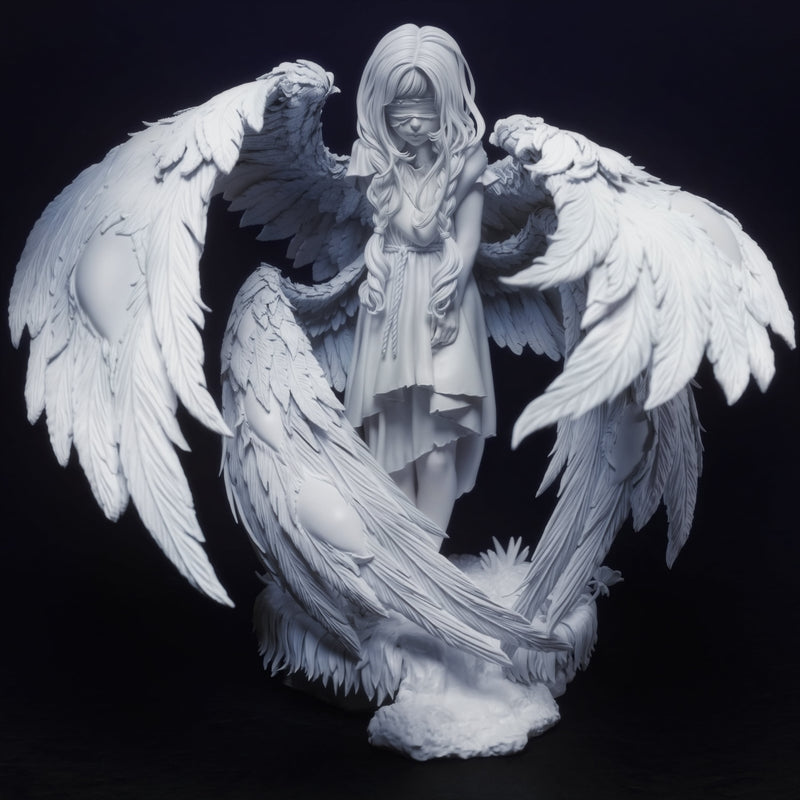 Seraphin Resin Statue - view 3