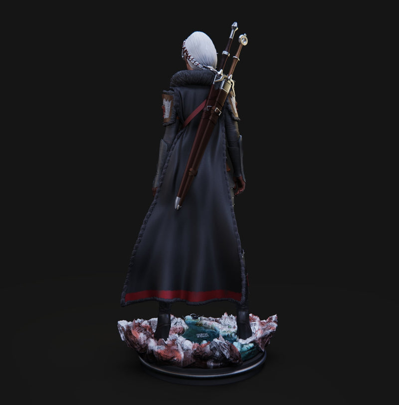 Ciri Resin Statue - view 7