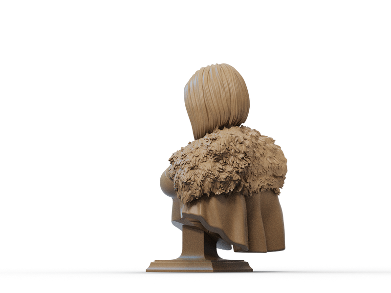 Emma Frost Resin Bust - Design 3 - view 6