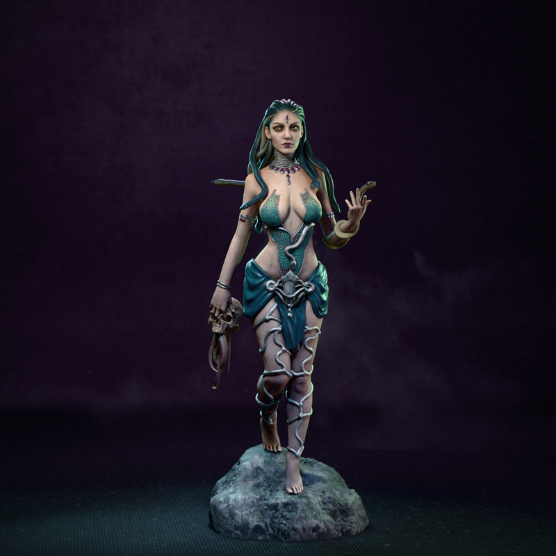 Medusa Resin Statue - Design 1 - view 4