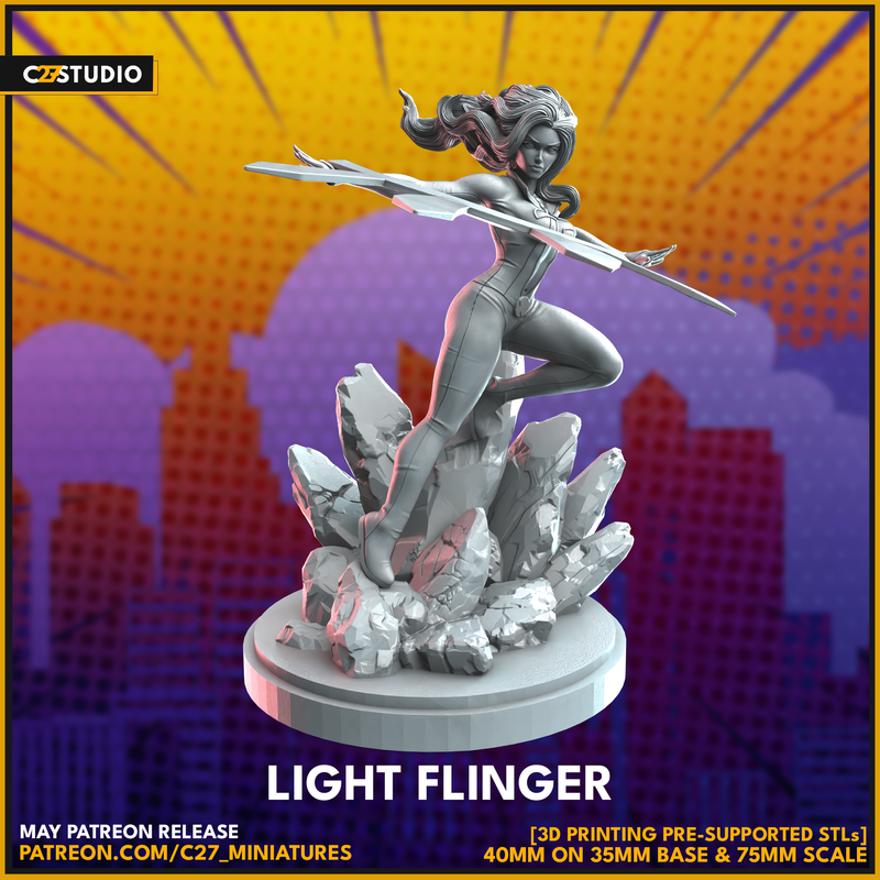 Dagger 40mm Scale Miniature | Crisis Protocol Proxy | C27