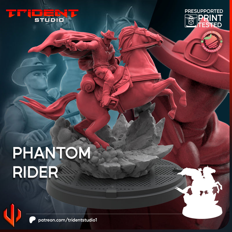 PHANTOM RIDER - Marvel MCP-Compatible 40mm Resin Miniature
