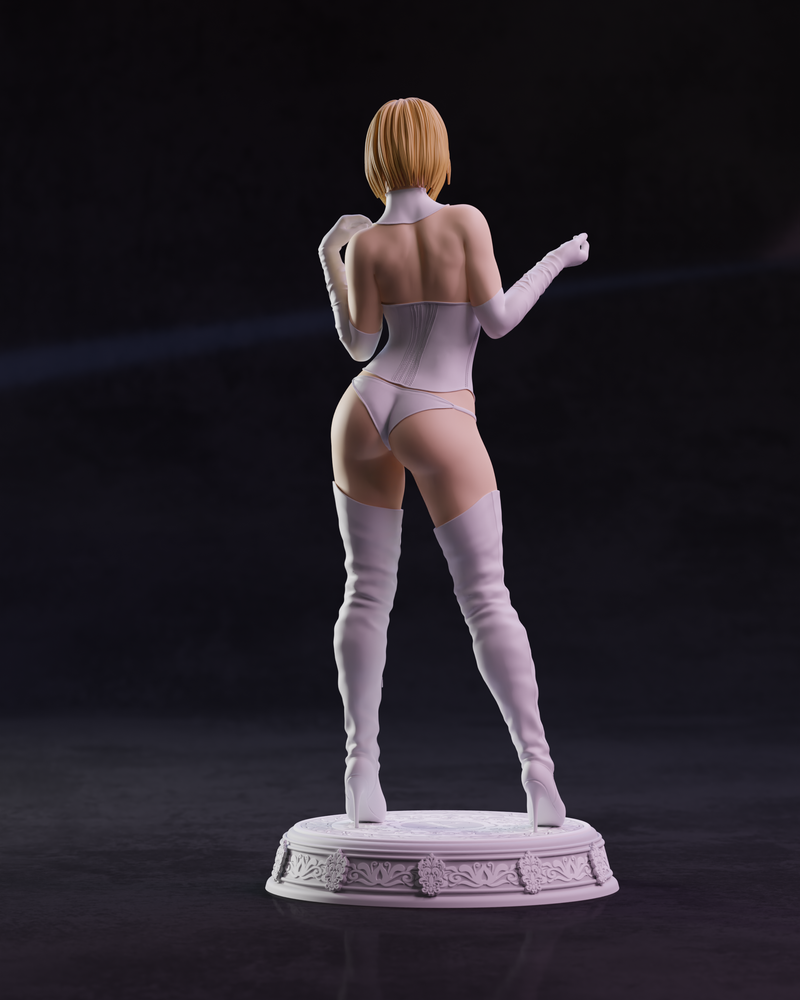 Emma Frost Resin Statue - view 7