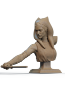 Ahsoka Tano Resin Bust - Design 1 - view 1