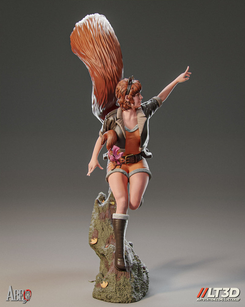 Squirrel Girl Resin Statue - view 2