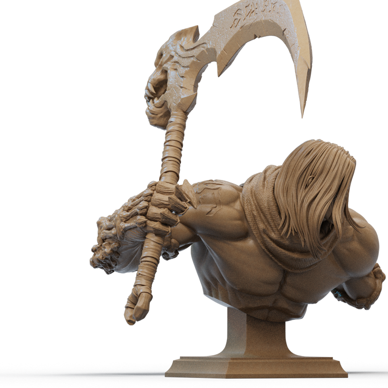 Death Resin Bust - Design 1 - view 4