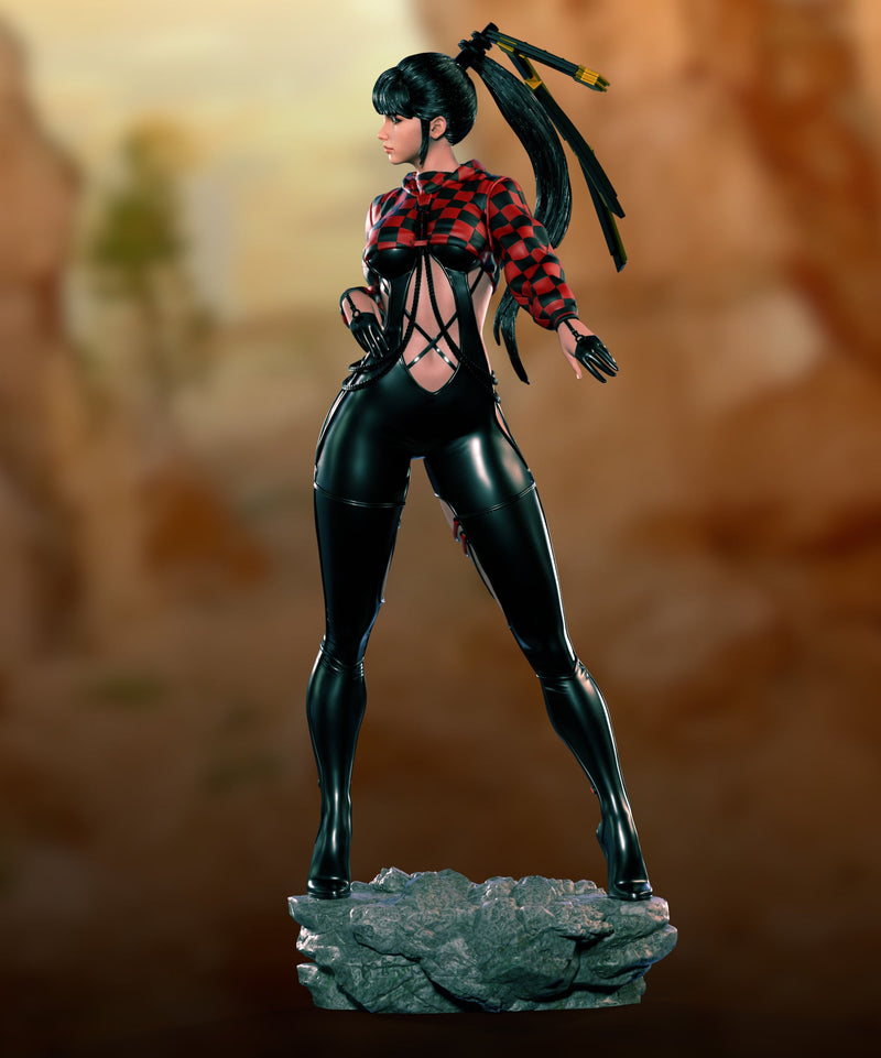Eve Racer's High Suit Resin Statue - view 2