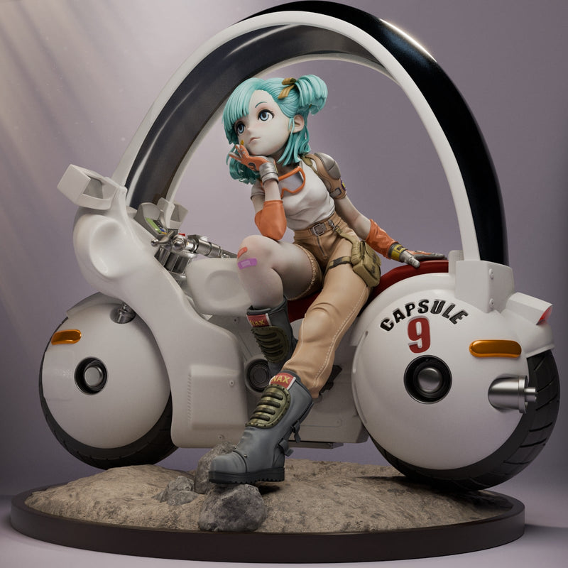 Bulma Resin Statue - view 6