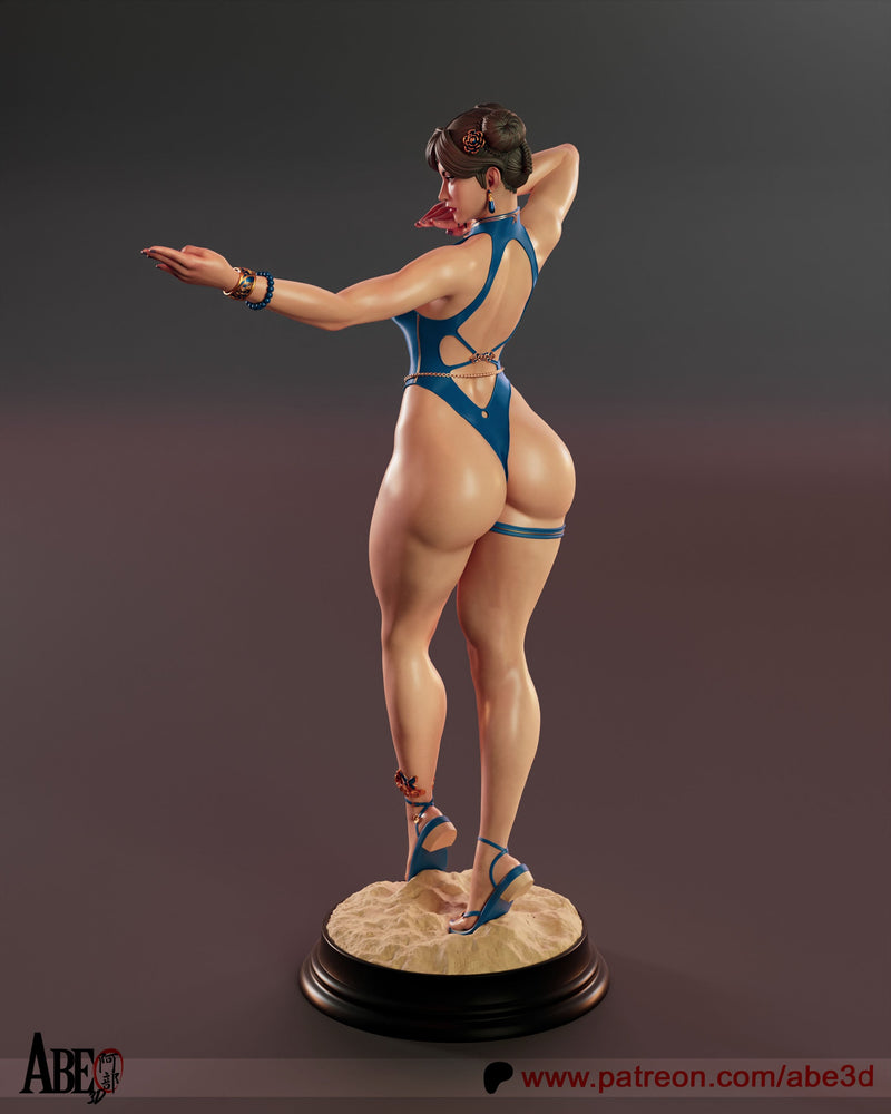 Chun-Li SF6 CST4 Resin Statue - view 3