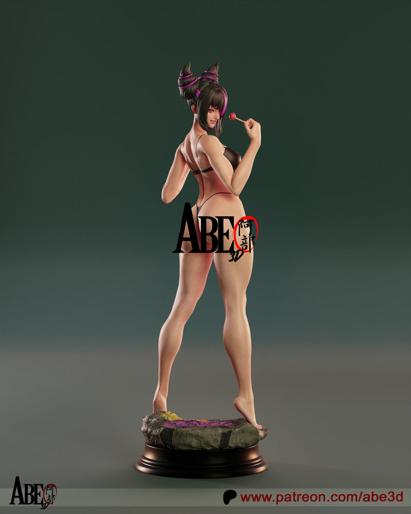 Juri Han Pajamas Resin Statue - view 7