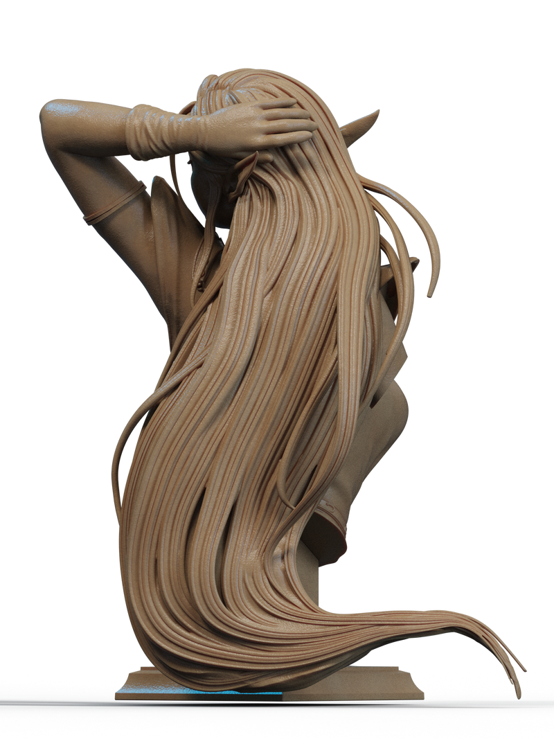 Pirotess Resin Bust - view 3