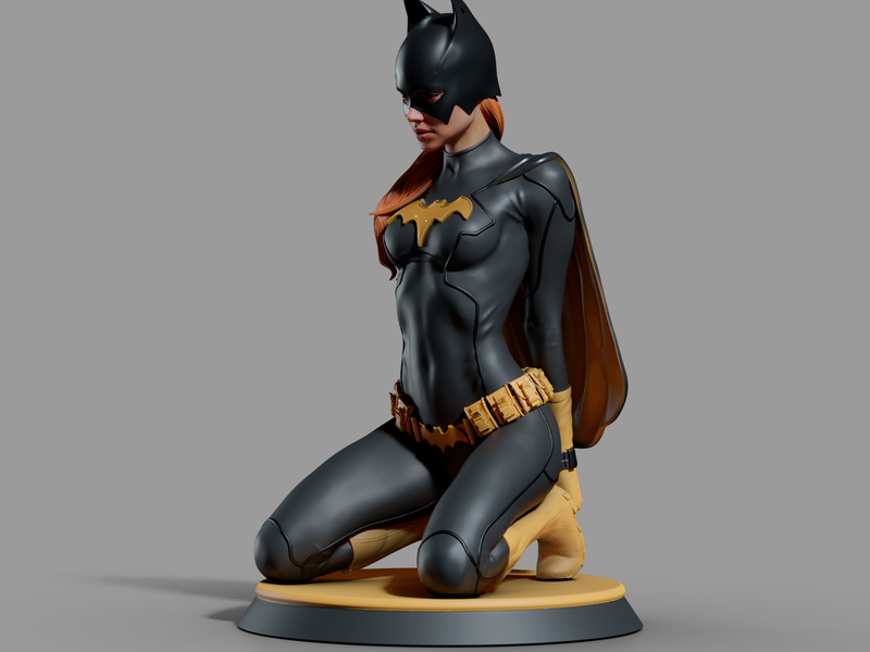 BatGirl Resin Statue - view 2