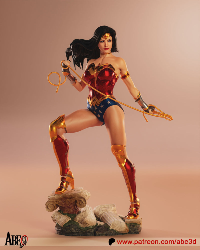 Wonder Woman Resin Statue - view 6