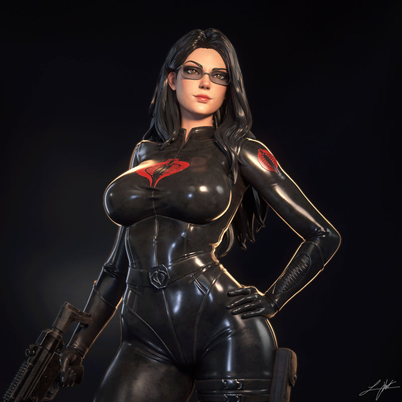 Baroness Resin Statue - view 7