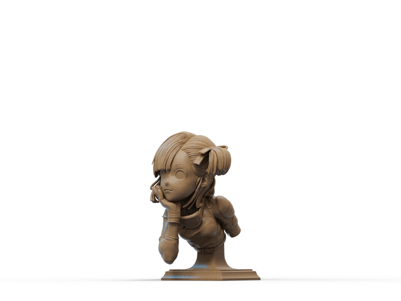Bulma Resin Bust - view 4