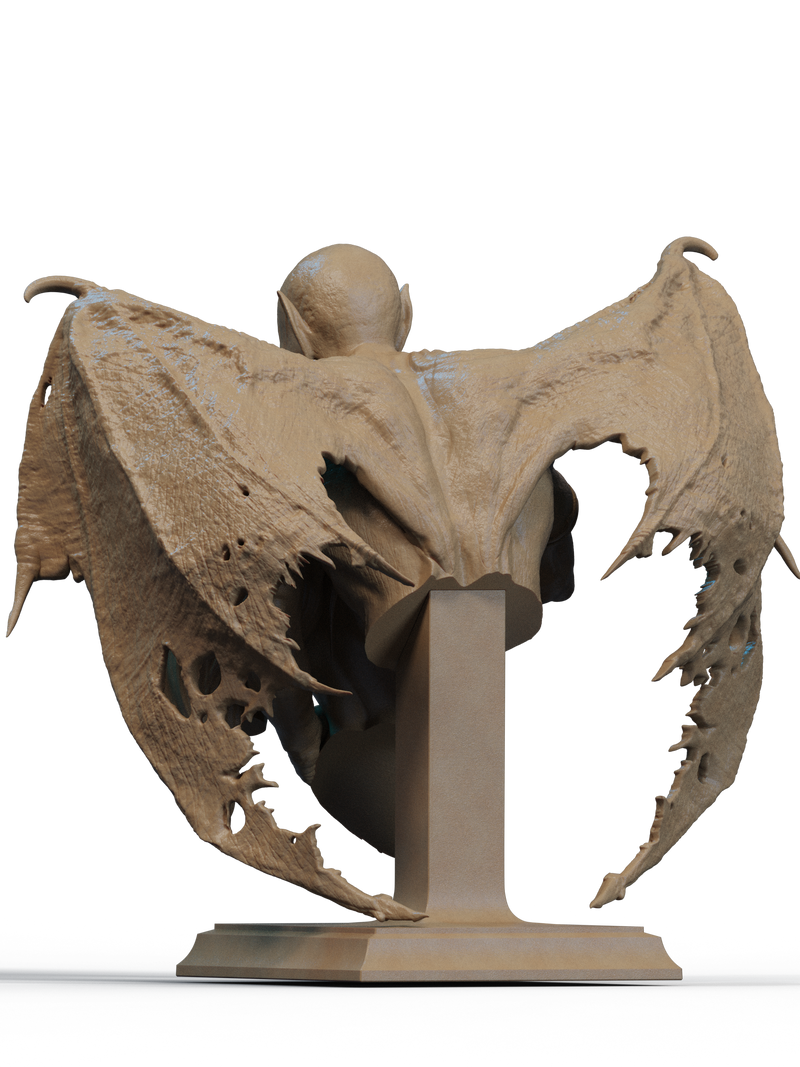 Dracula Resin Bust - Design 1 - view 3