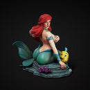 Mermaid Resin Statue - view 1