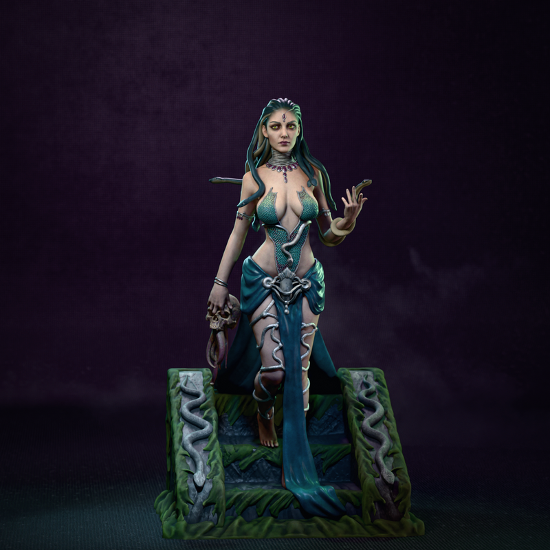 Medusa Resin Statue - Design 1 - view 3