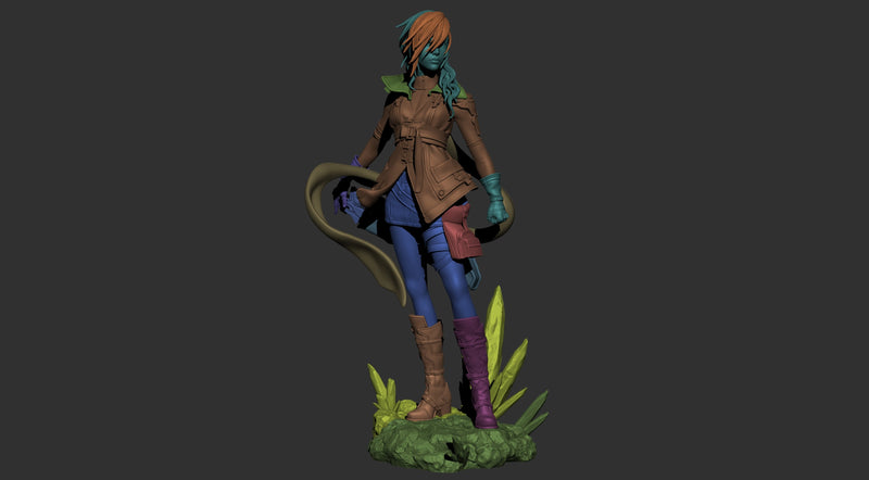 Lightning Resin Statue - view 6