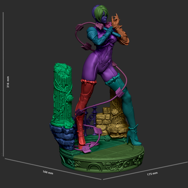 Ivy Valentine Resin Statue - view 8