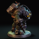 Big Daddy and Little Sister Resin Statue - view 5