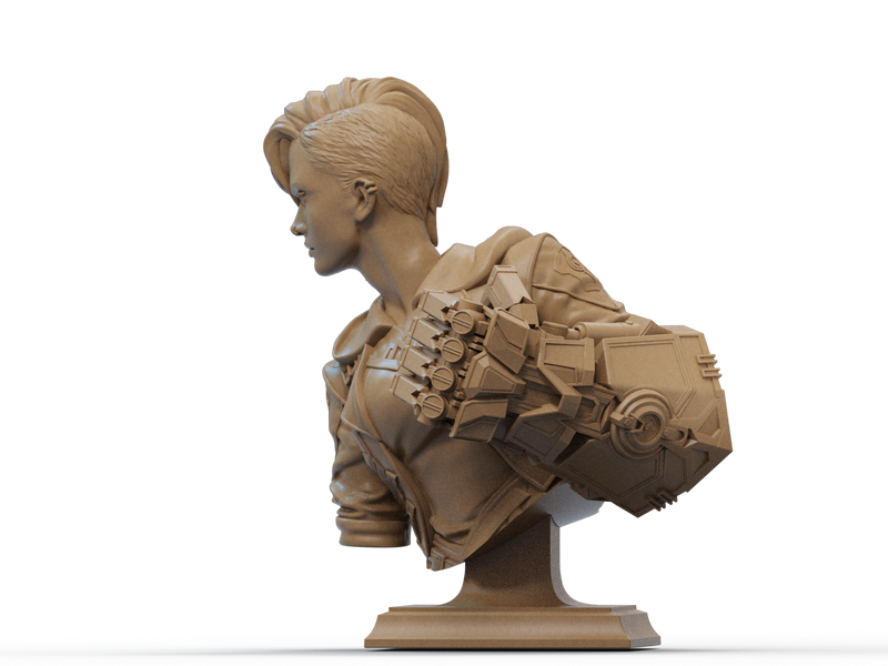 Vi Resin Bust - view 2