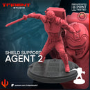 SHIELD SUPPORT AGENT - Marvel MCP-Compatible 40mm Resin Miniature
