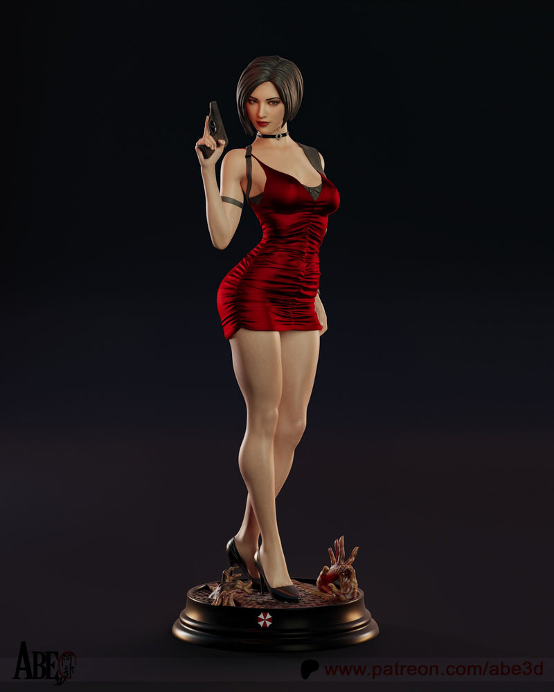Ada Wong Resin Statue - view 2