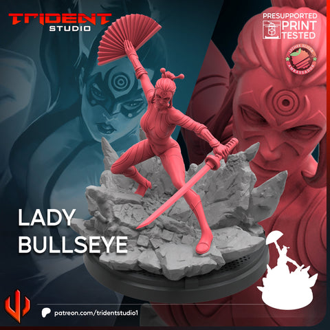 LADY BULLSEYE - Marvel MCP-Compatible 40mm Resin Miniature